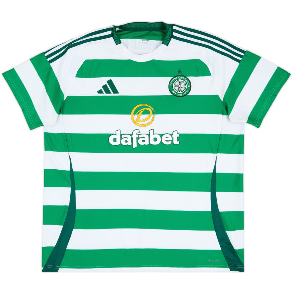 2024-25 Celtic Home Shirt - 8/10 - (XXL)