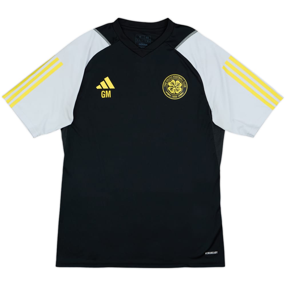 2023-24 Celtic Staff Issue adidas Training Shirt GM - 8/10 - (M)