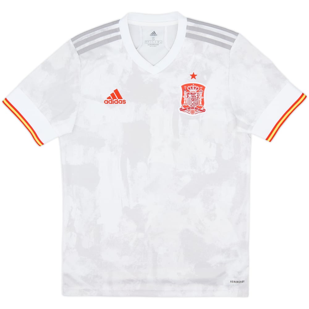 2020-21 Spain Away Shirt - 10/10 - (S)