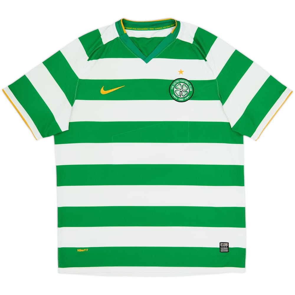 2009-10 Celtic Home Shirt - 4/10 - (L)