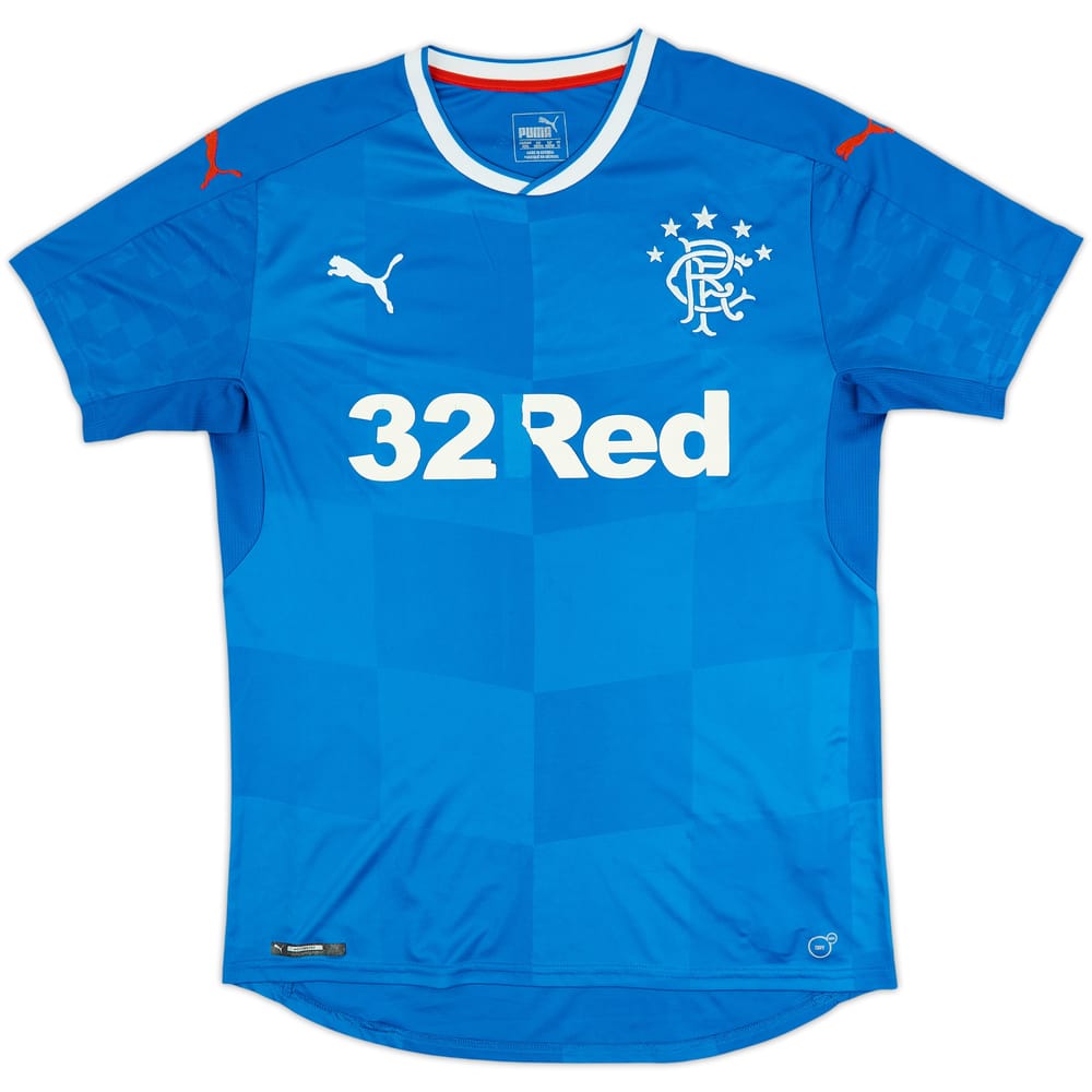2016-18 Rangers Home Shirt - 4/10 - (M)