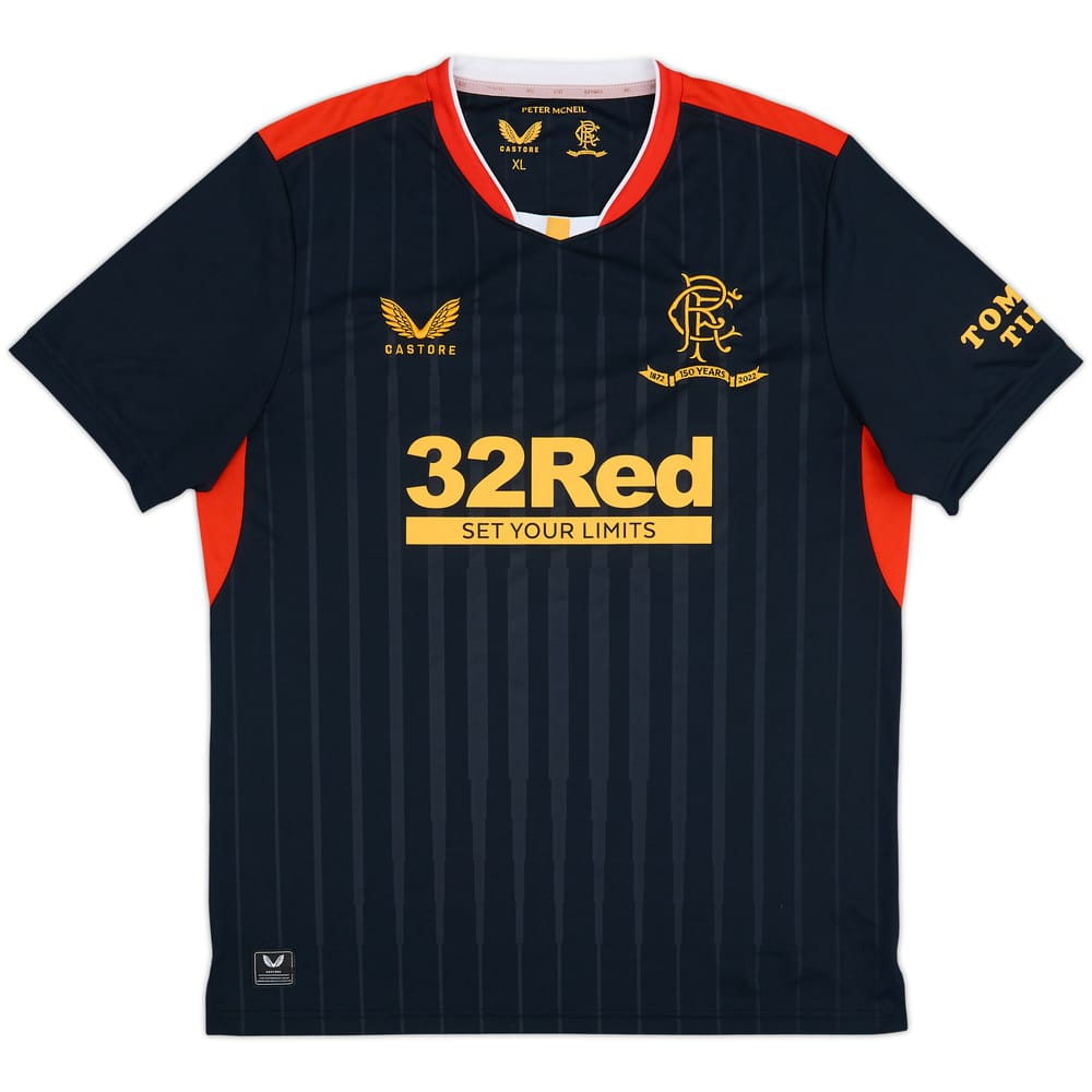 2021-22 Rangers '150 Years Anniversary' Away Shirt - 10/10 - (XL)