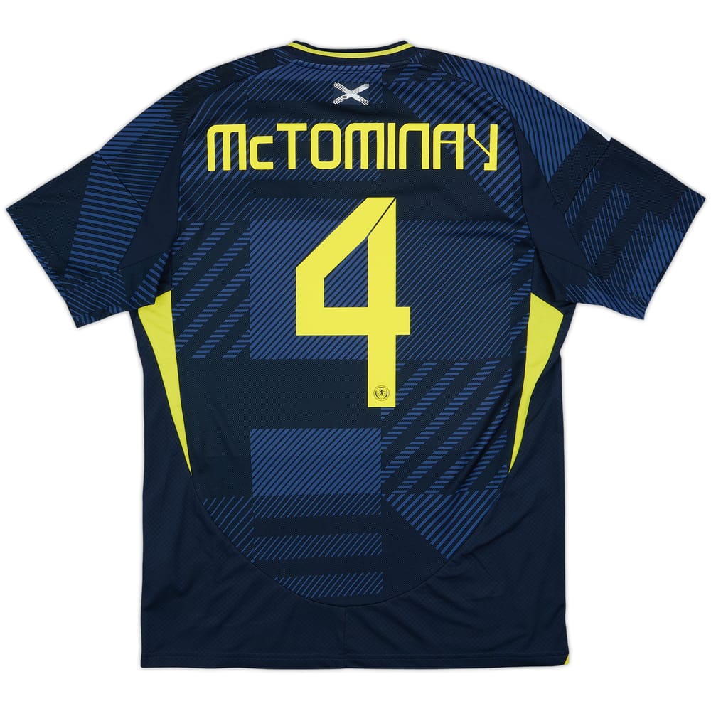2024-25 Scotland Home Shirt McTominay #4