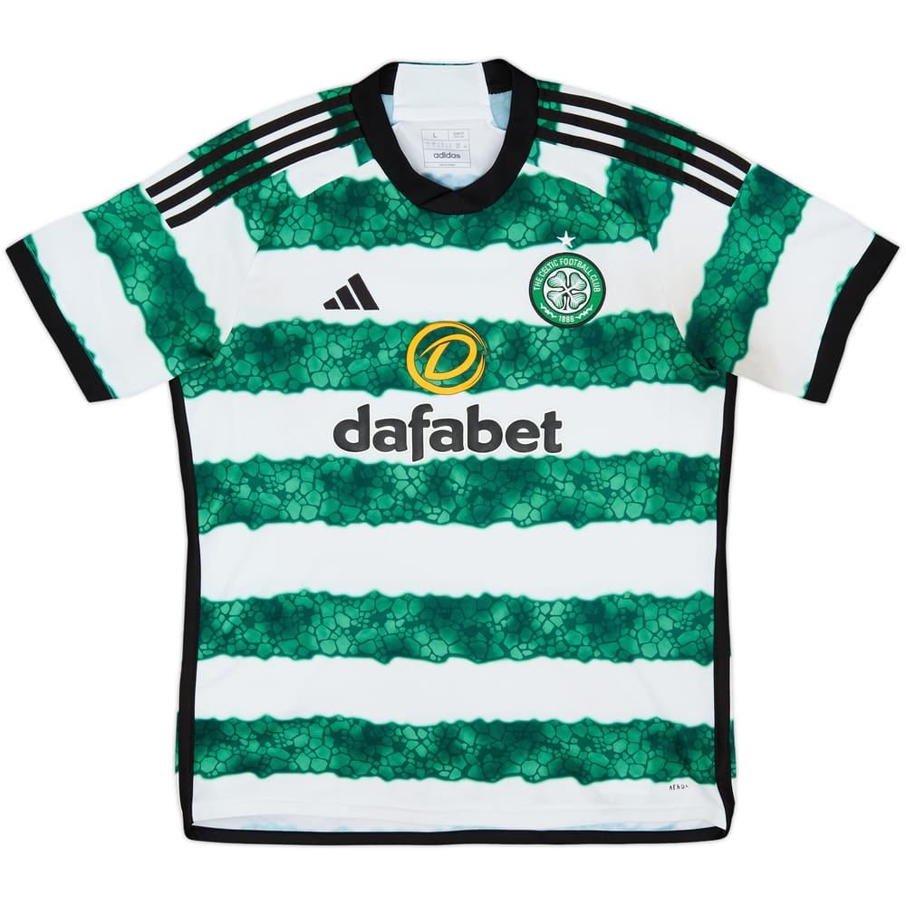 2023-24 Celtic Home Shirt - 6/10 - (L)