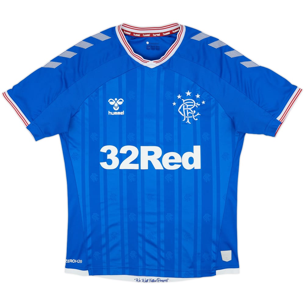 2019-20 Rangers Home Shirt - 8/10 - (M)