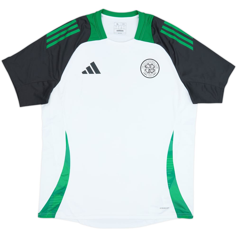 2024-25 Celtic adidas Training Shirt - 8/10 - (XL)