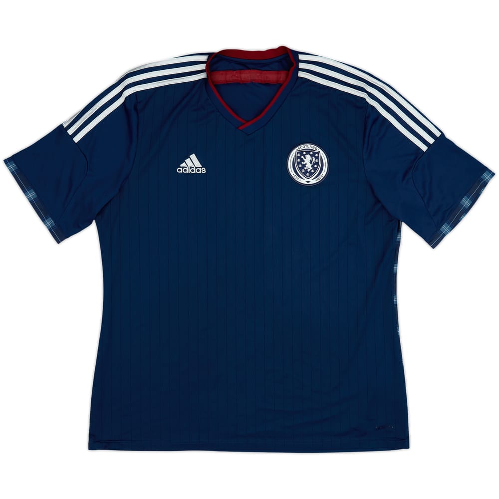 2014-15 Scotland Home Shirt - 8/10 - (XL)
