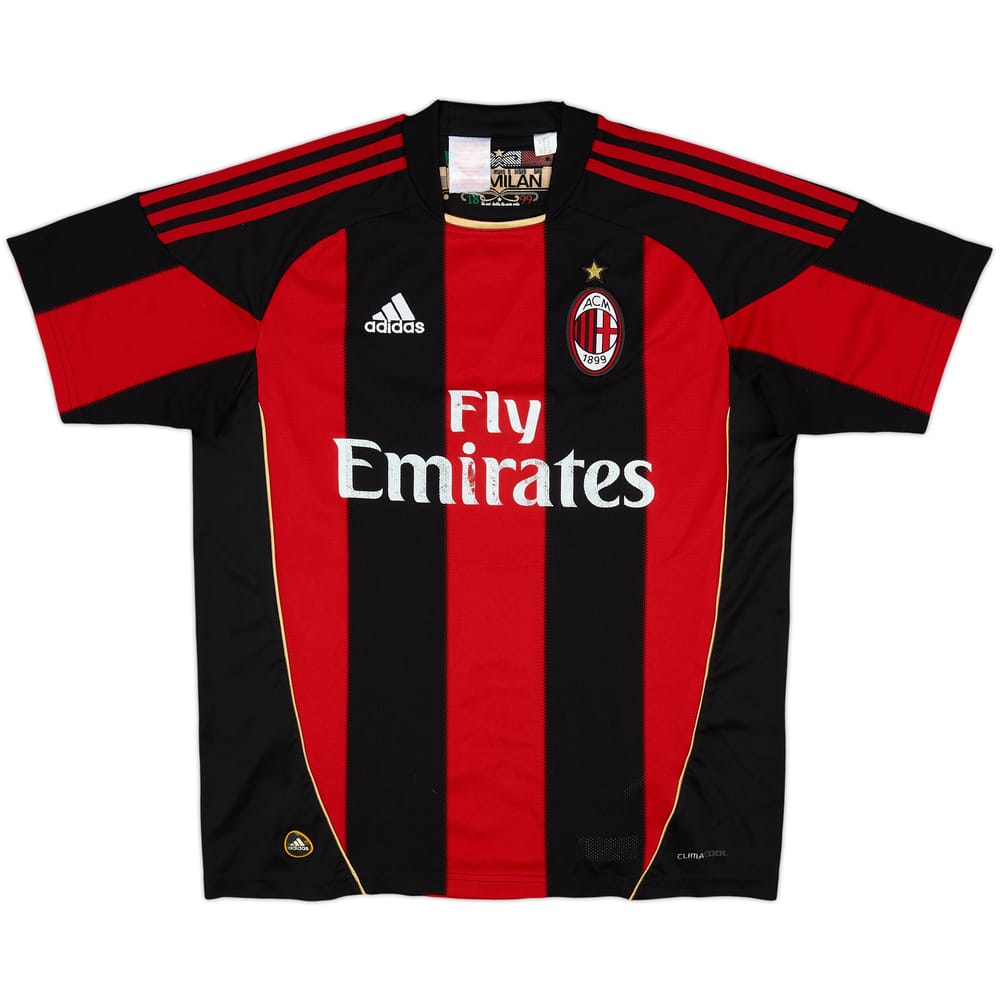 2010-11 AC Milan Home Shirt - 5/10 - (XL.Boys)