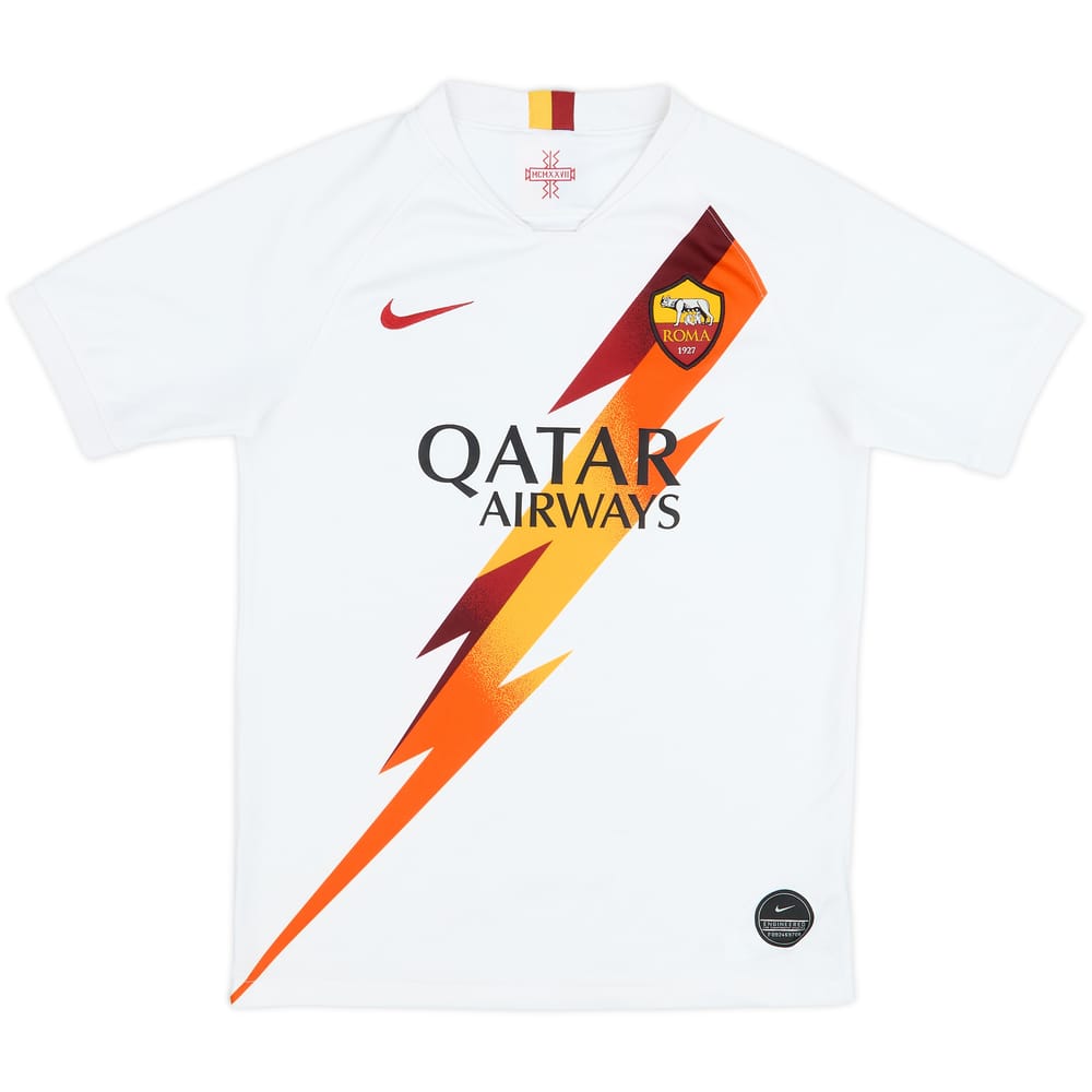 2019-20 Roma Away Shirt - 8/10 - (L.Boys)