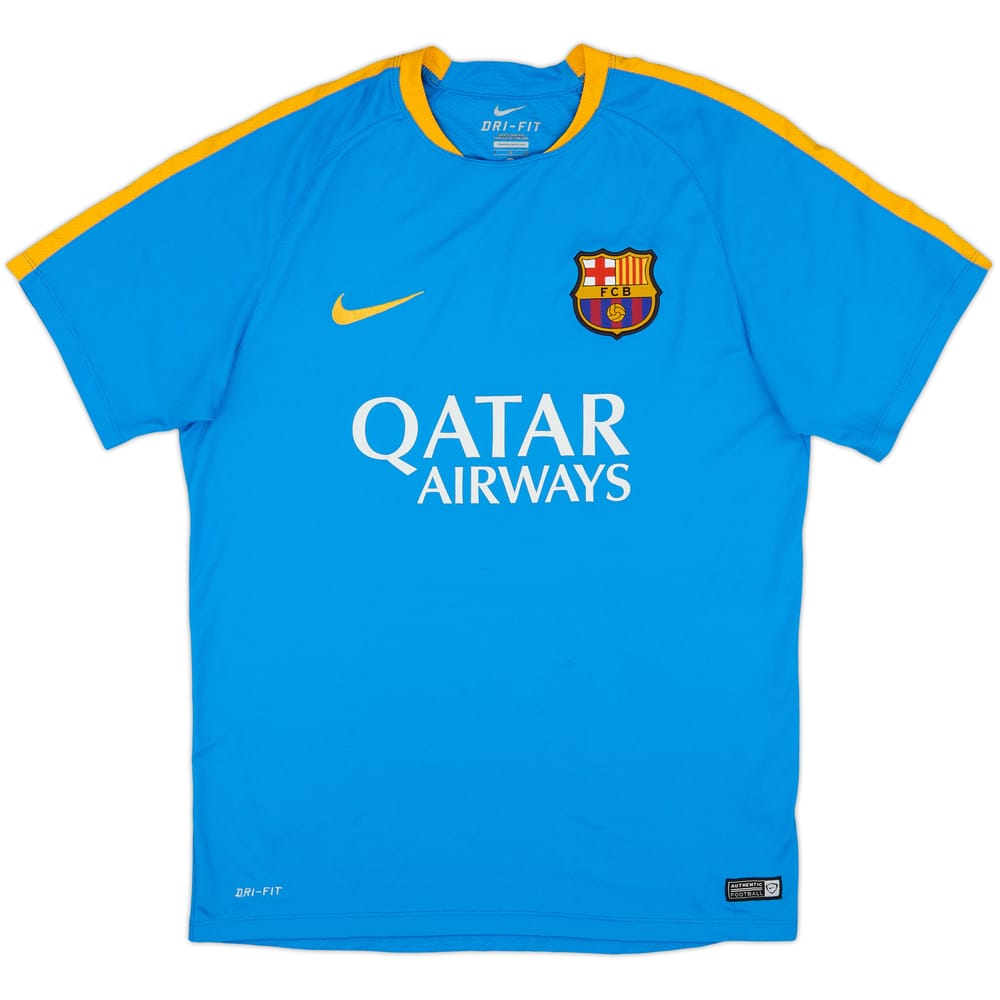 2015-16 Barcelona Nike Training Shirt - 8/10 - (L)
