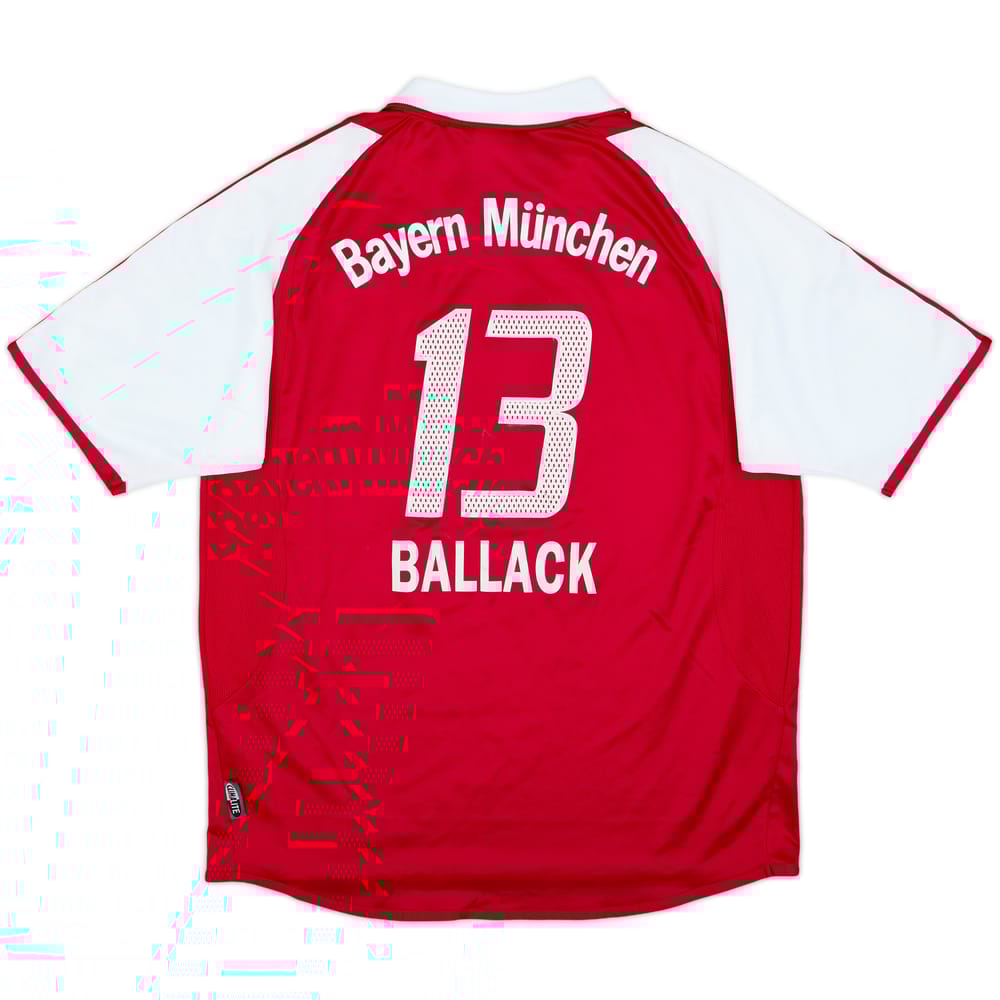 2003-04 Bayern Munich Home Shirt Ballack #13 - 7/10 - (XL.Boys)