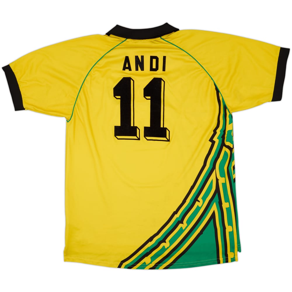 1998-00 Jamaica Home Shirt Andi #11 - 9/10 - (XL)
