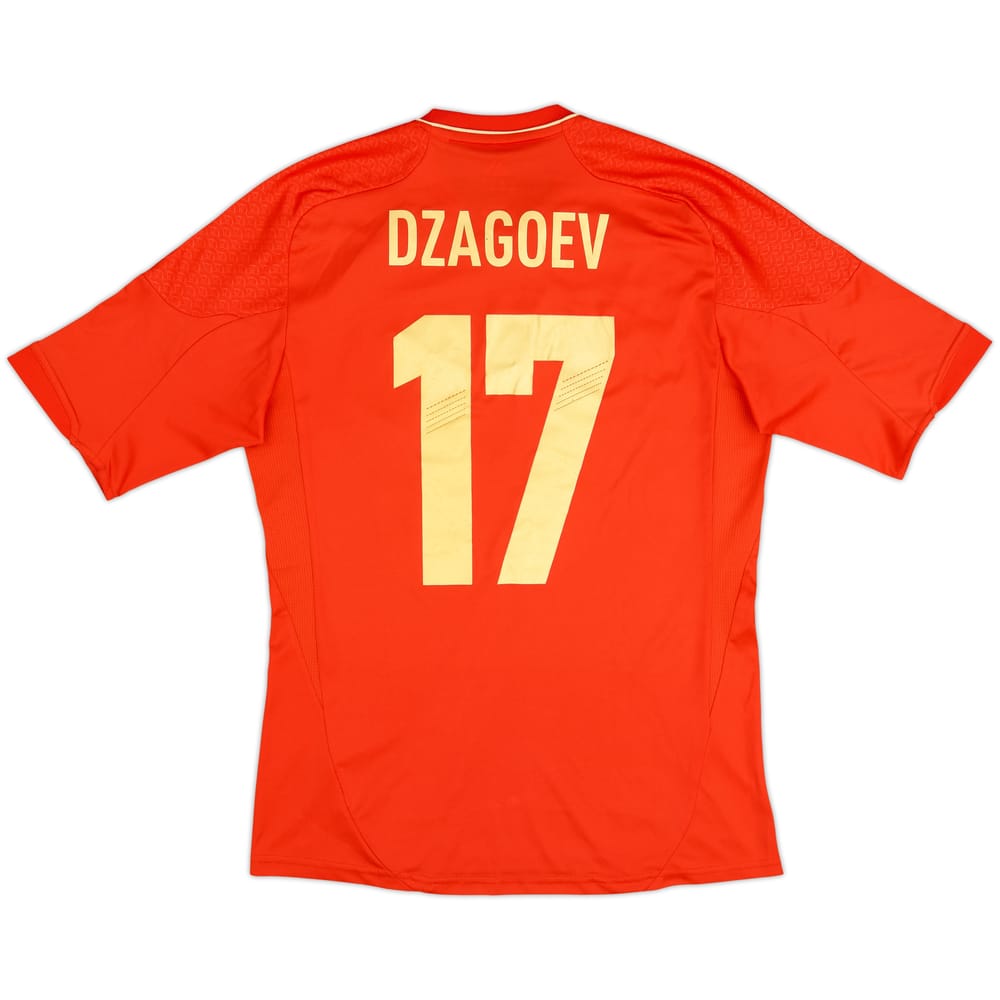 2012-14 Russia Home Shirt Dzagoev #17 - 8/10 - (S)