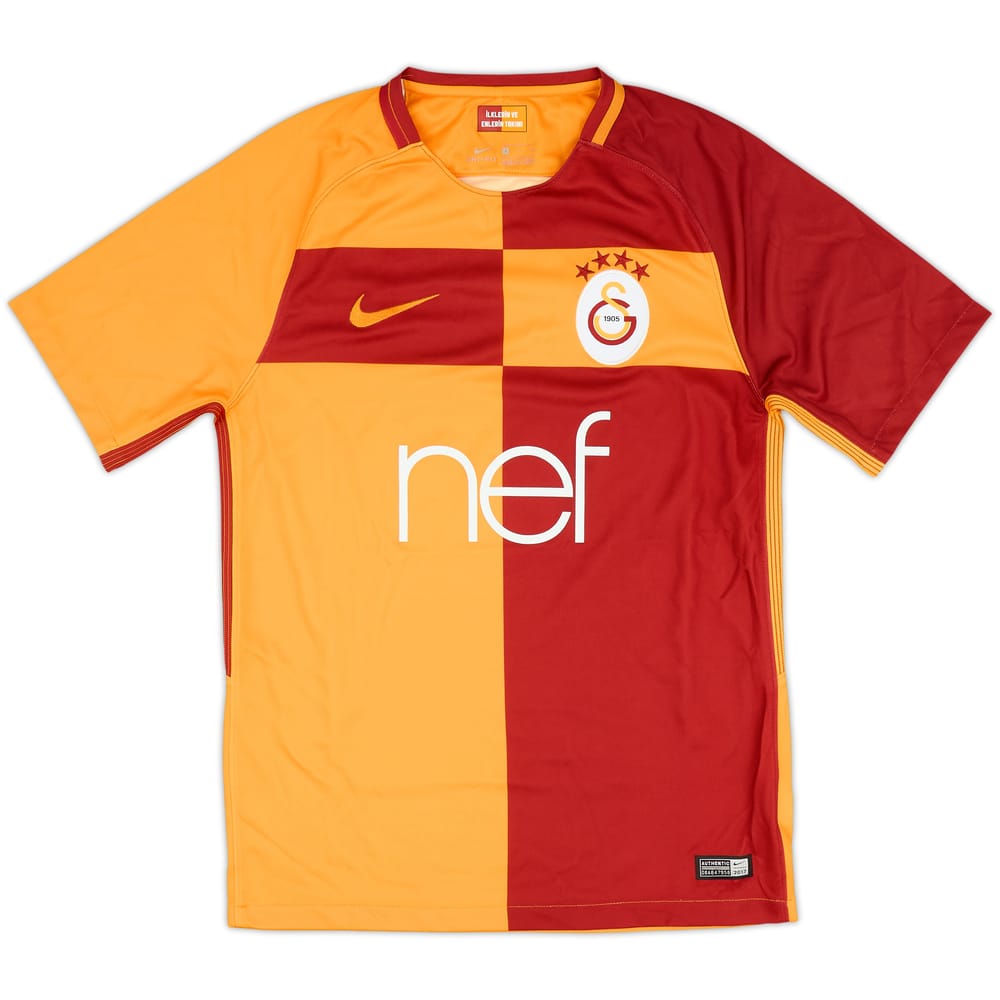 2017-18 Galatasaray Home Shirt - 7/10 - (S)