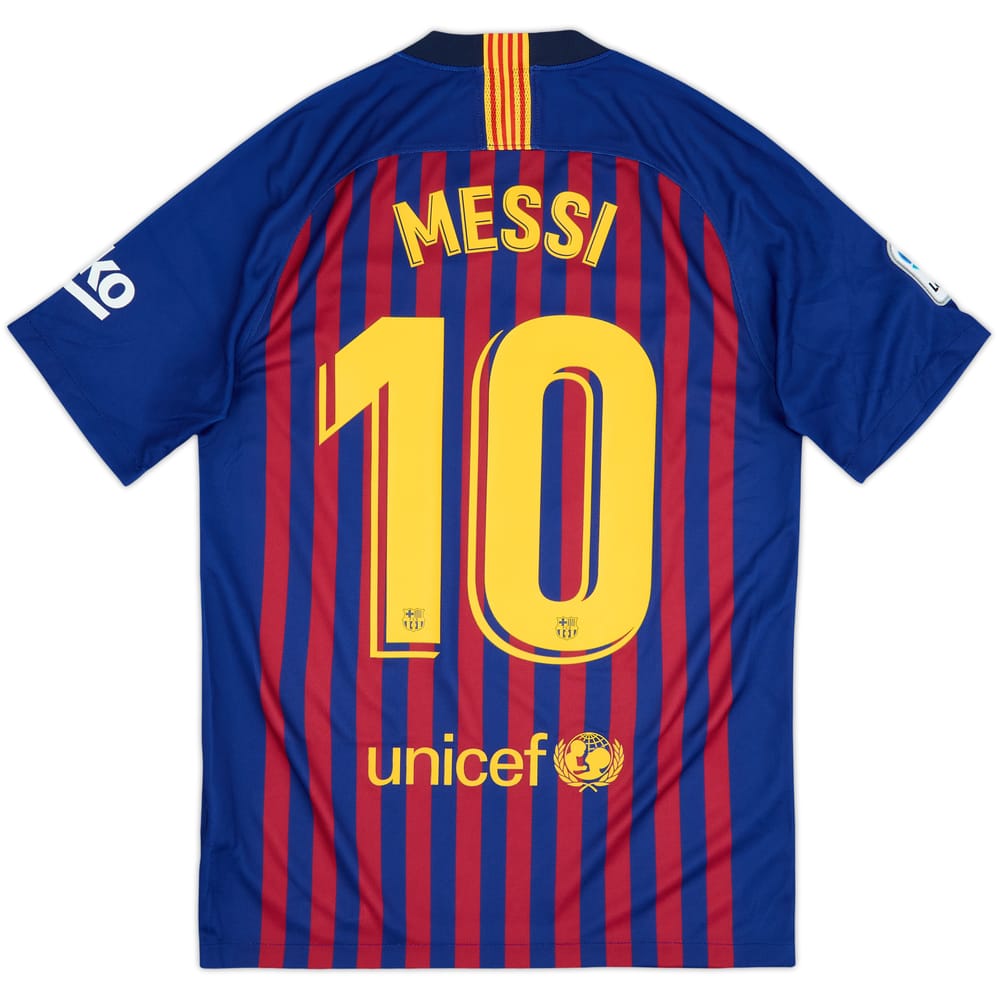 2018-19 Barcelona Local Camiseta Messi #10 - 8/10 - (S)