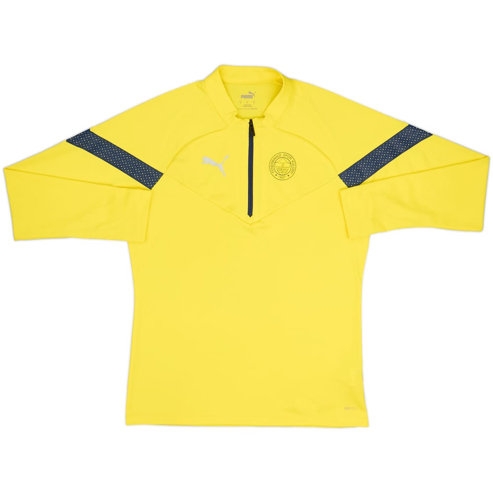 2022-23 Fenerbahce Puma 1/4 Zip Drill Top - 7/10 - (M)
