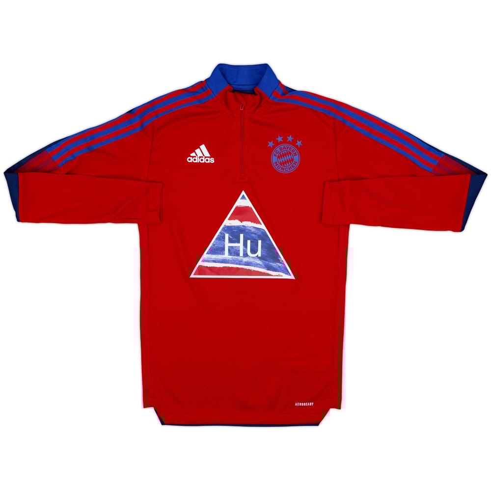2020-21 Bayern Munich adidas x Humanrace 1/4 Zip Top de entrenamiento - 8/10 - (XS)