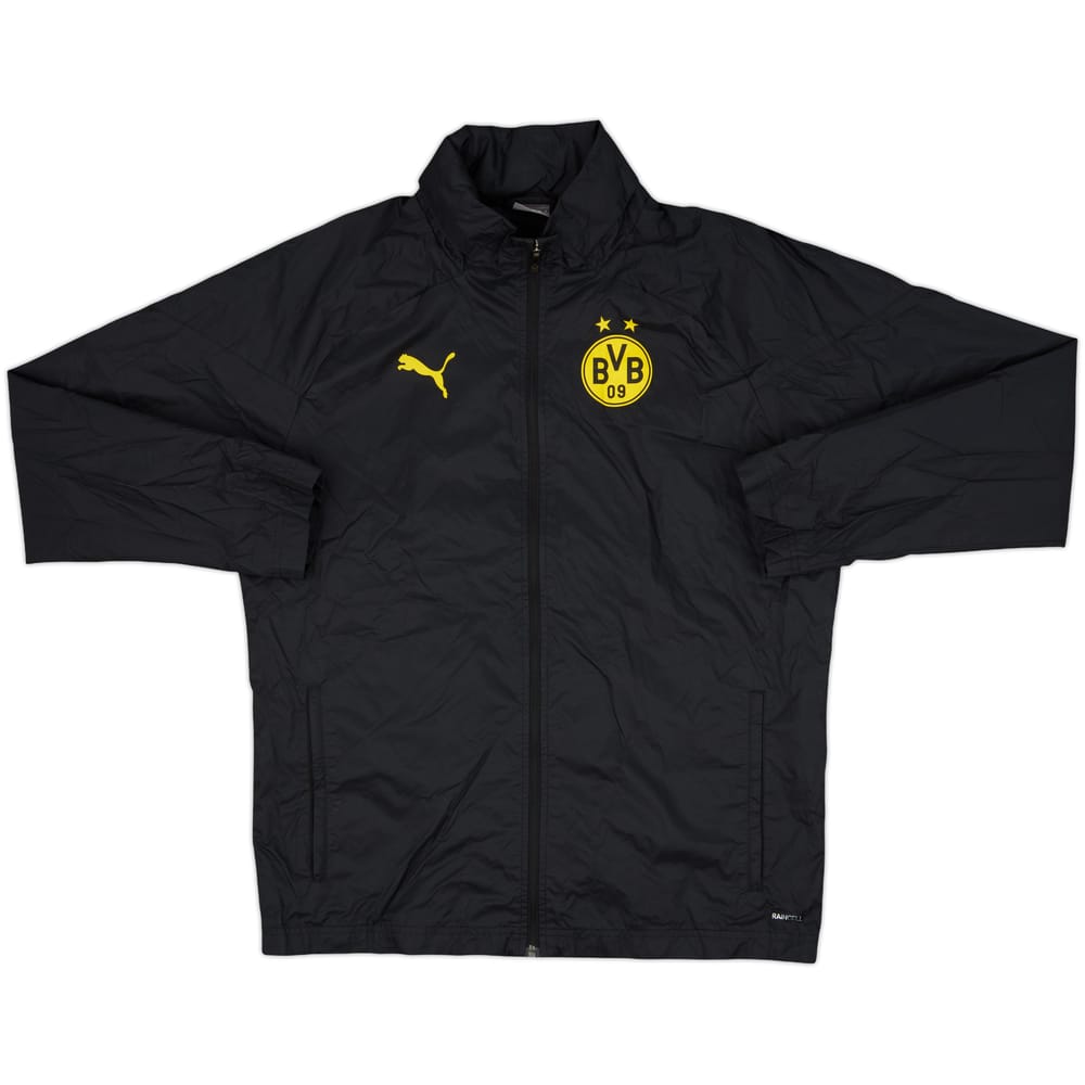 2023-24 Borussia Dortmund Puma Hooded Rain Jacket - 8/10 - (L)