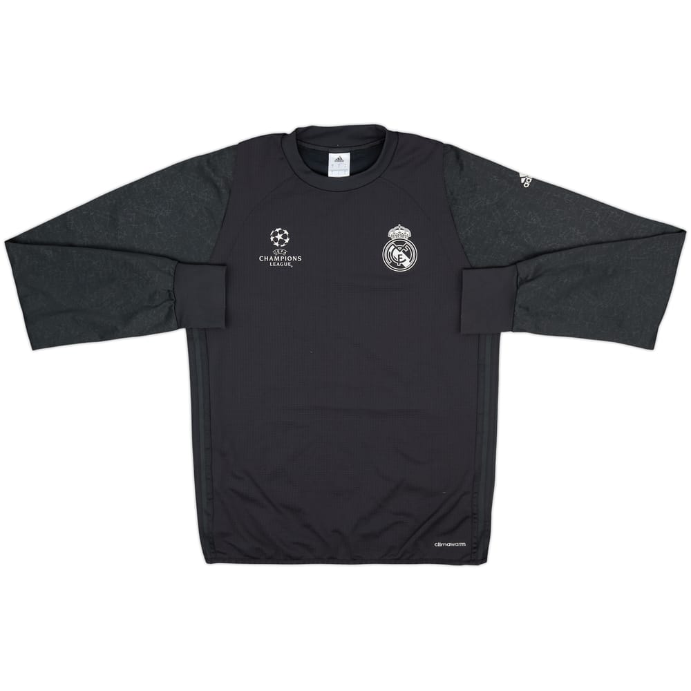 2016-17 Real Madrid adidas CL Sweat Top - 9/10 - (S)