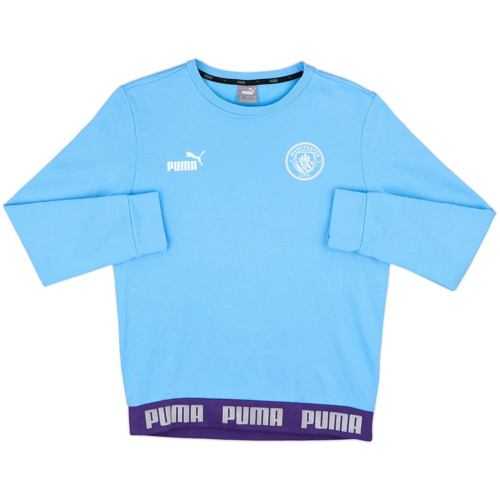 2019-20 Manchester City Puma Sweat Top - 8/10 - (S)