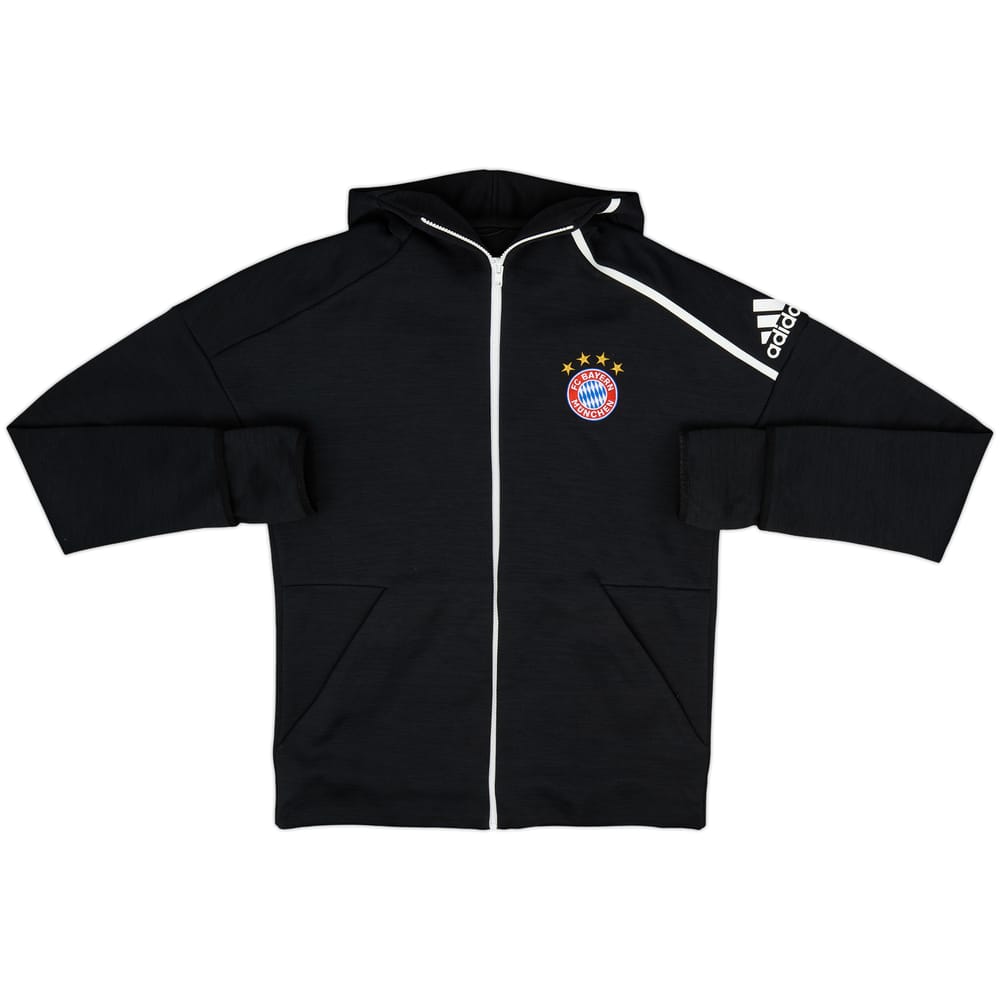 2016-17 Bayern Munich adidas Hooded Track Jacket - 8/10 - (L)