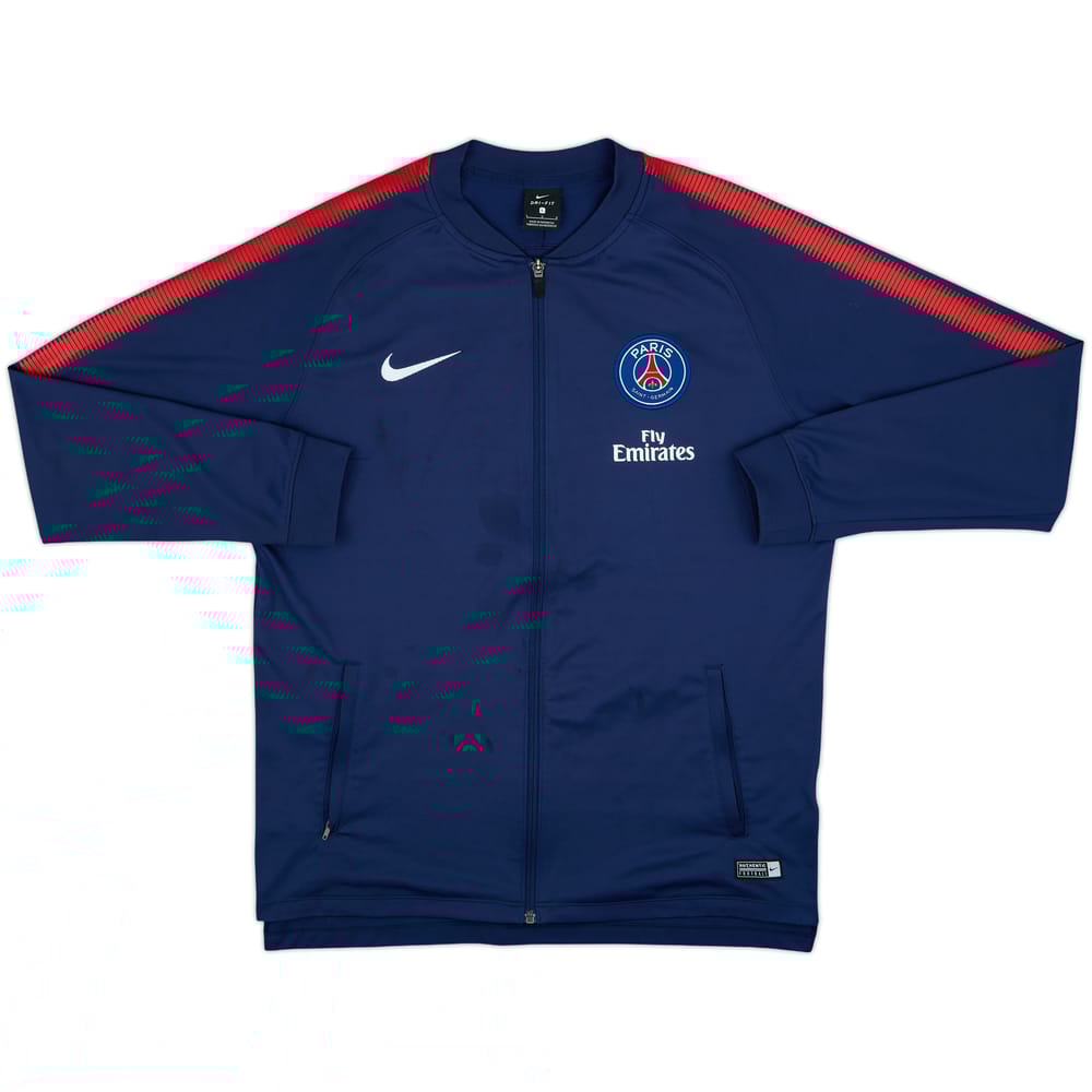 2017-18 Paris Saint-Germain Nike Track Jacket - 8/10 - (L)