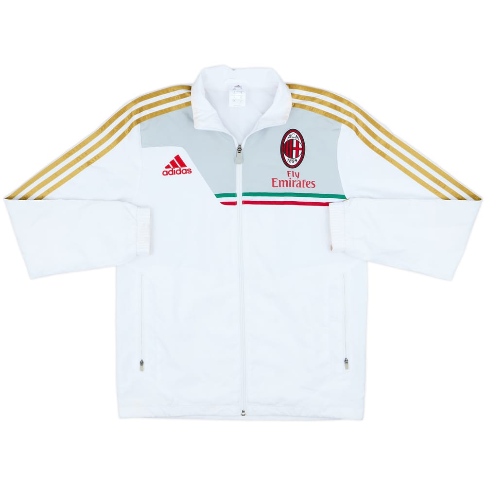 2013-14 AC Milan adidas Track Jacket - 8/10 - (XS)