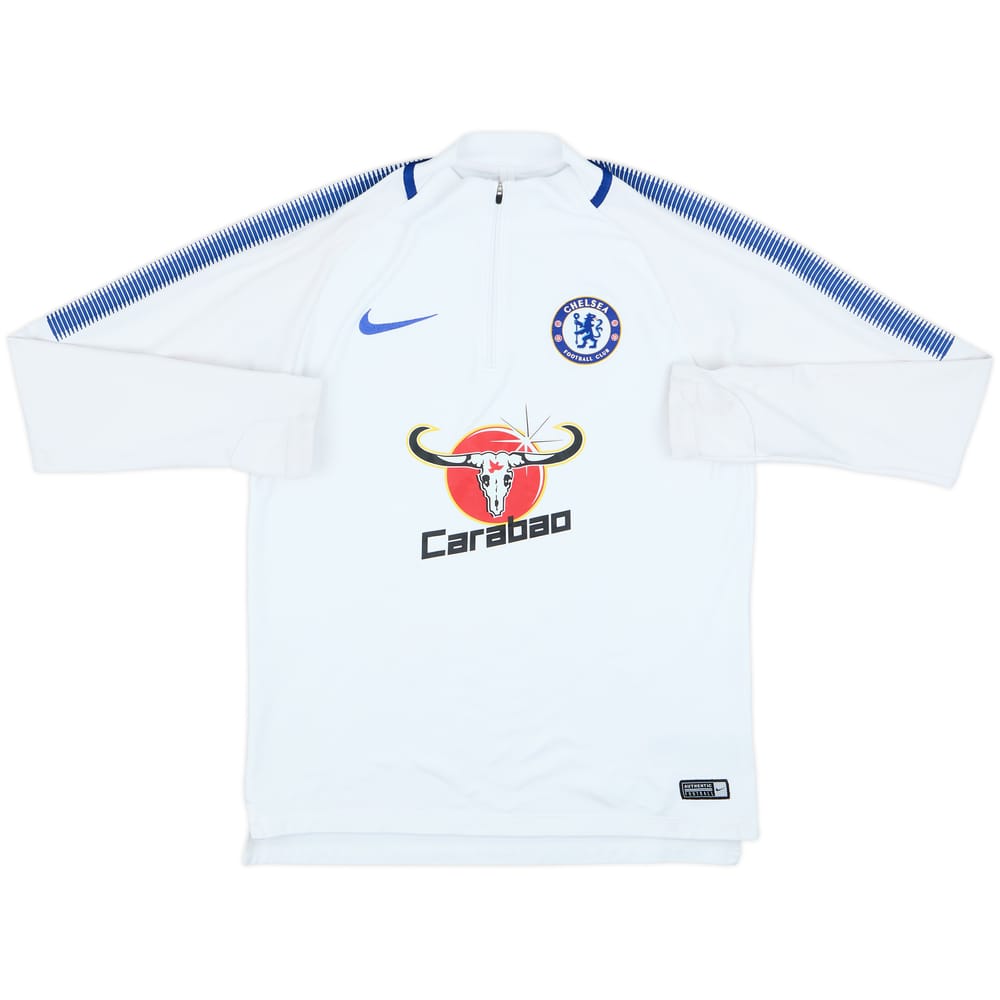 2017-18 Chelsea Nike 1/4 Zip Drill Top - 8/10 - (S)
