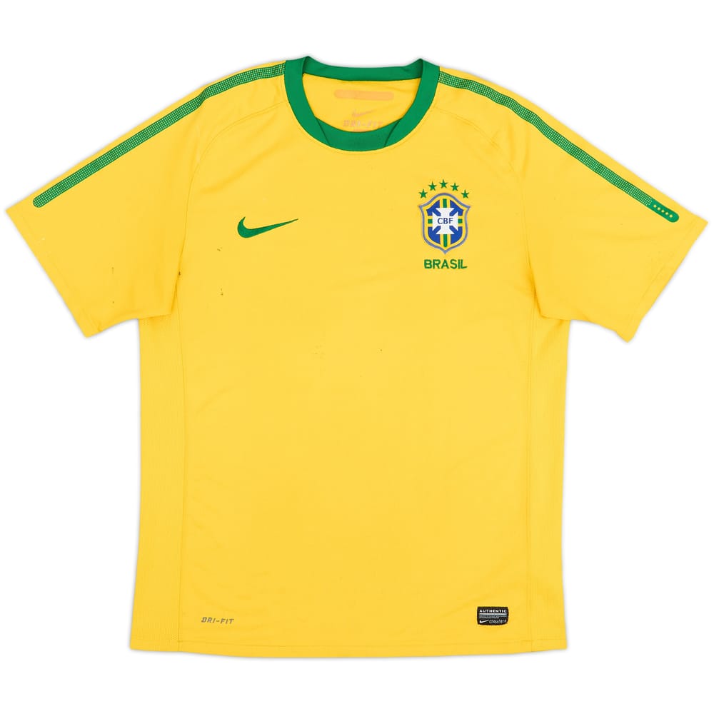 2010-11 Brazil Home Shirt - 5/10 - (M)