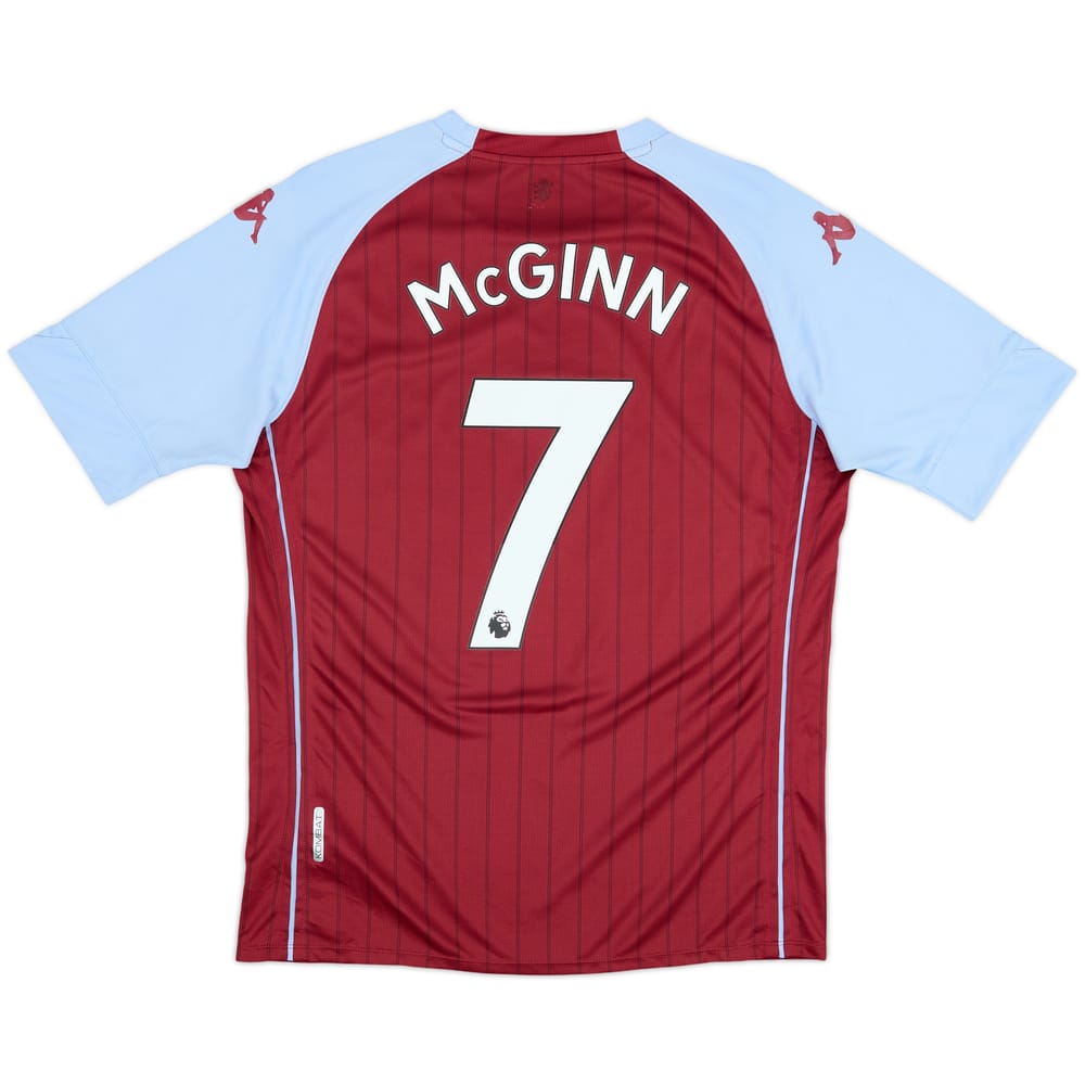 2020-21 Aston Villa Home Shirt McGinn #7 - 8/10 - (L)