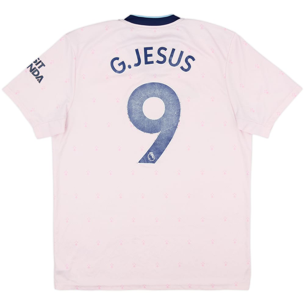 2022-23 Arsenal Third Shirt G.Jesus #9 - 5/10 - (L)