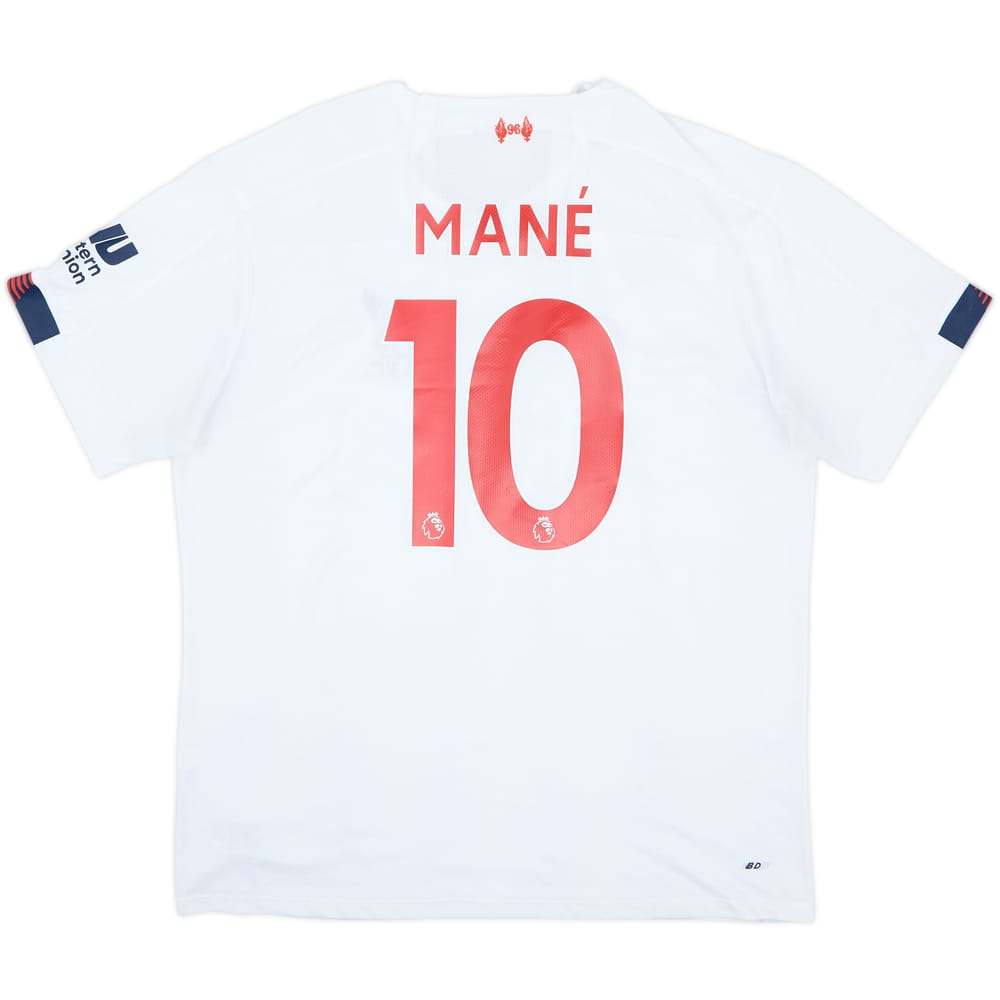 2019-20 Liverpool Away Shirt Mane #10 - 6/10 - (XL)