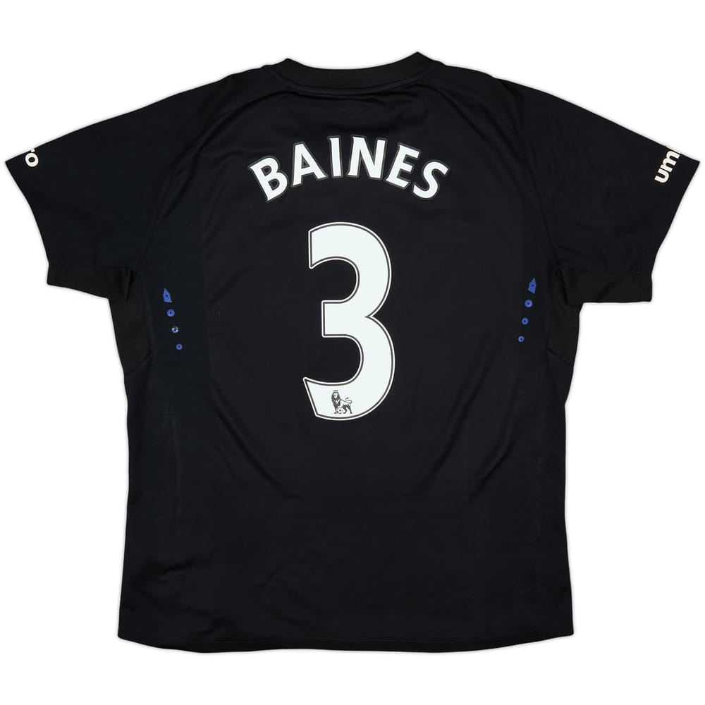 2014-15 Everton Away Shirt Baines #3 - 6/10 - (M)