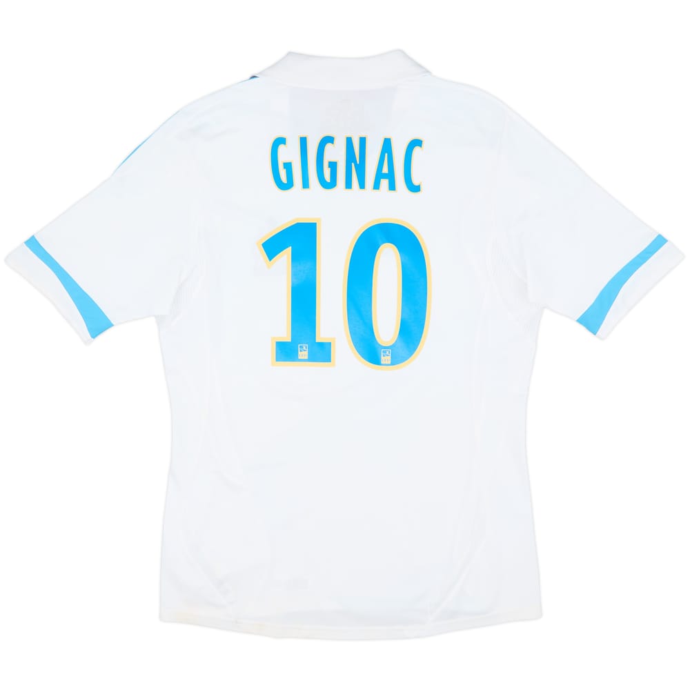 2011-12 Olympique Marseille Home Shirt Gignac #10 - 6/10 - (M)