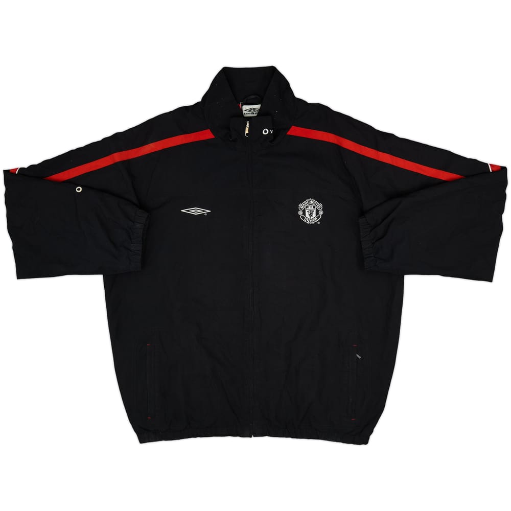 2000-01 Manchester United Umbro Padded Bench Coat - 8/10 - (XXL)