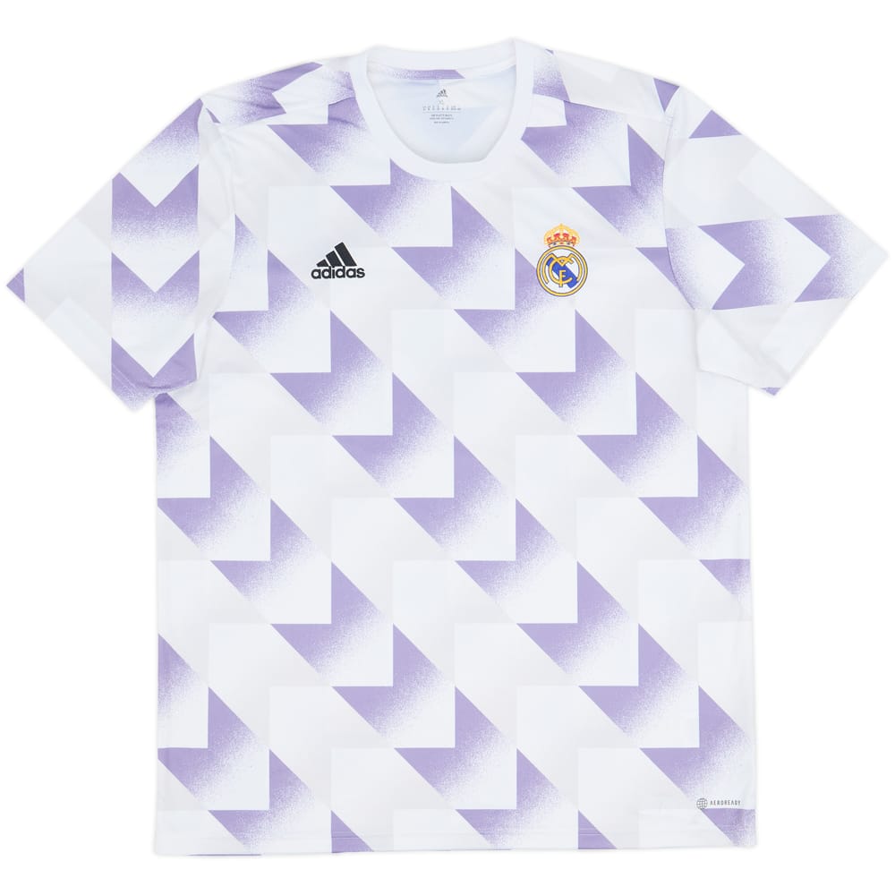 2022-23 Real Madrid adidas Training Shirt - 6/10 - (XL)