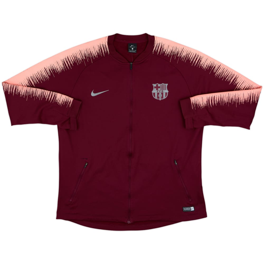 2018-19 Barcelona Nike Track Jacket - 8/10 - (XL)