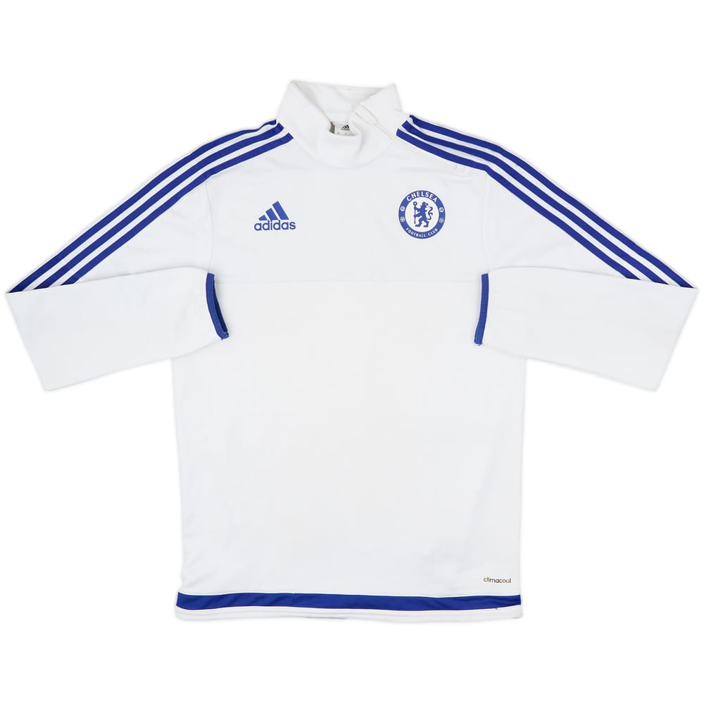 2015-16 Chelsea adidas 1/4 Zip Drill Top - 5/10 - (S)