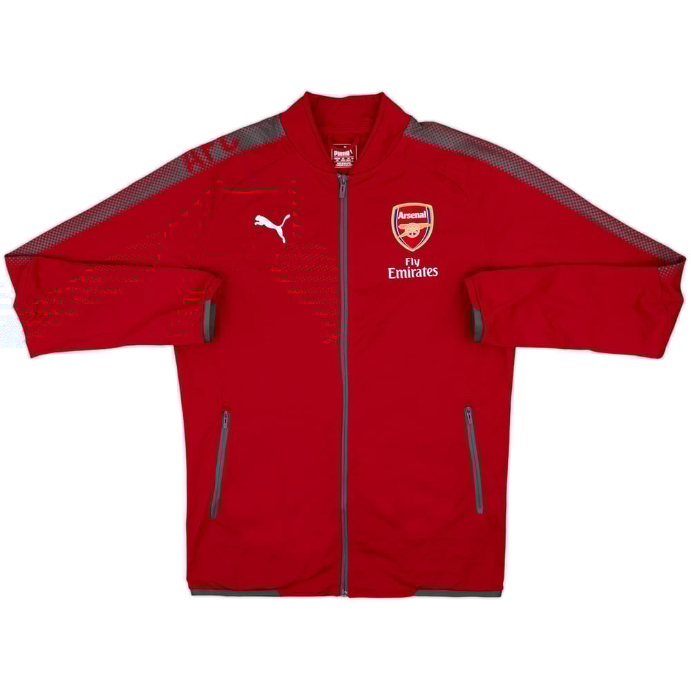 2017-18 Arsenal Puma Track Jacket - 8/10 - (L)