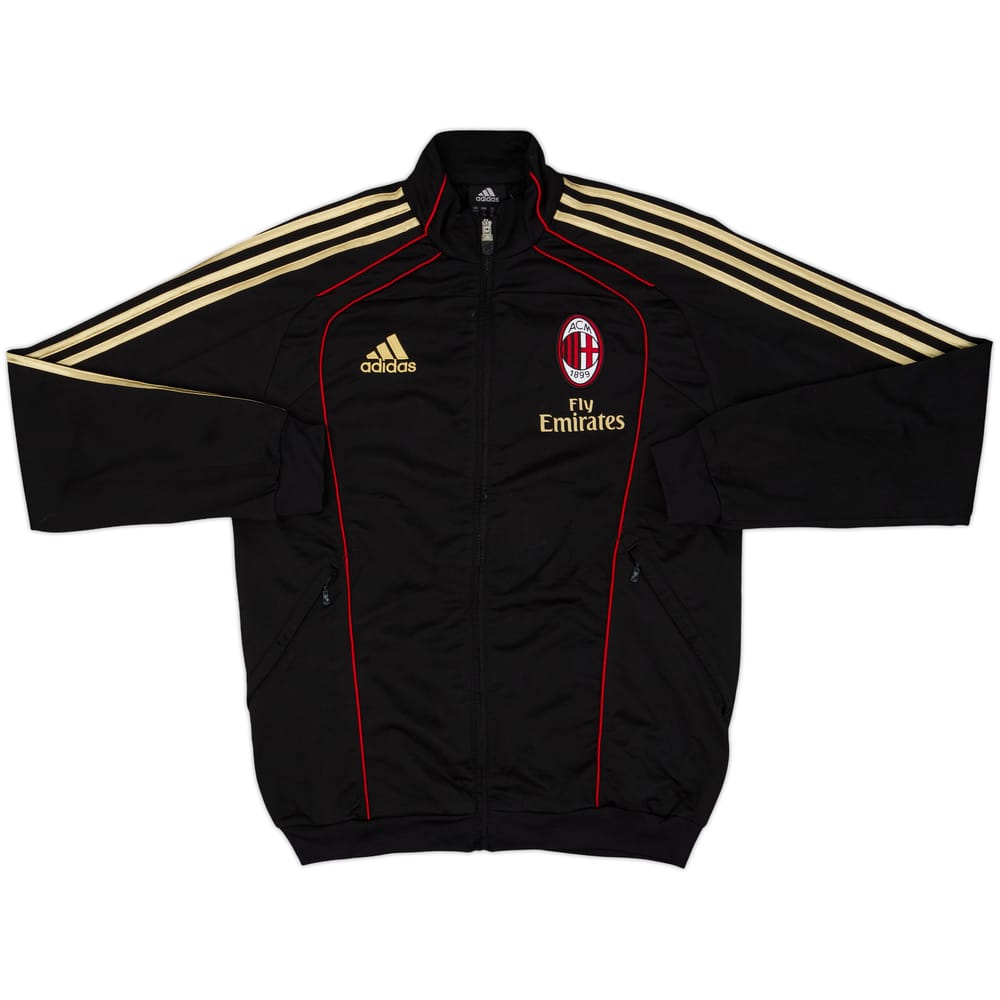 2010-11 AC Milan adidas Track Jacket - 7/10 - (S)