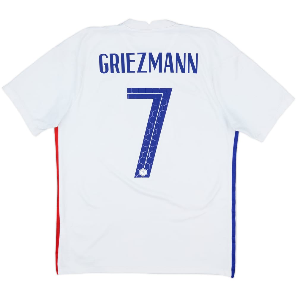 2020-21 France Away Shirt Griezmann #7 - 8/10 - (M)