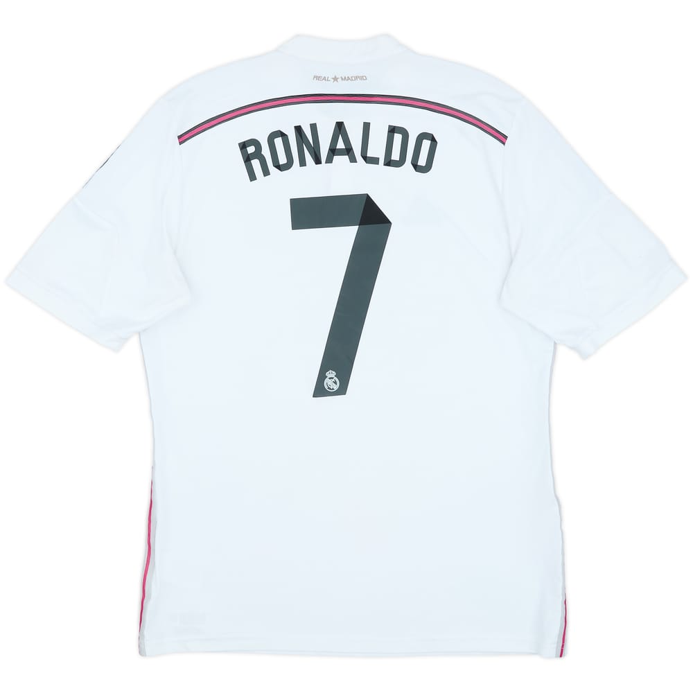 2014-15 Real Madrid Home Shirt Ronaldo #7 - 7/10 - (L)