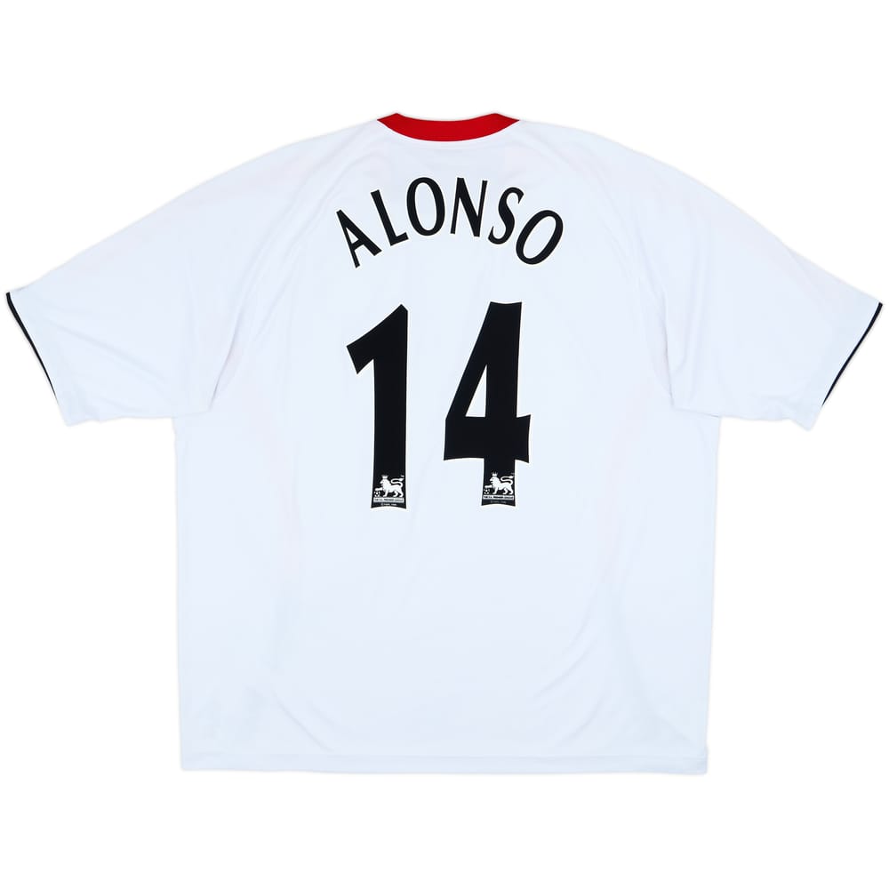 2005-06 Liverpool Away Shirt Alonso #14 - 6/10 - (XXL)