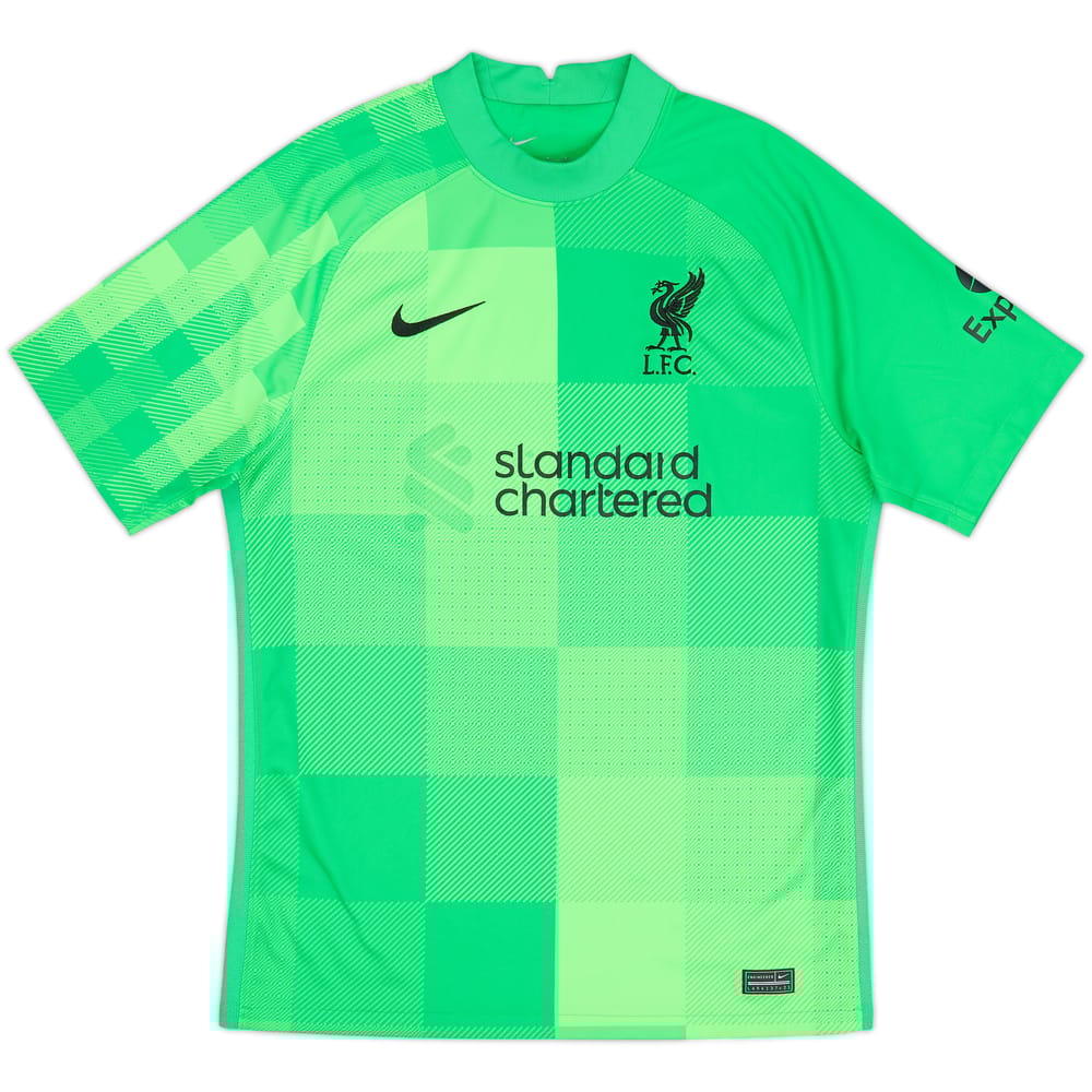 2021-22 Liverpool GK Shirt - 4/10 - (M)