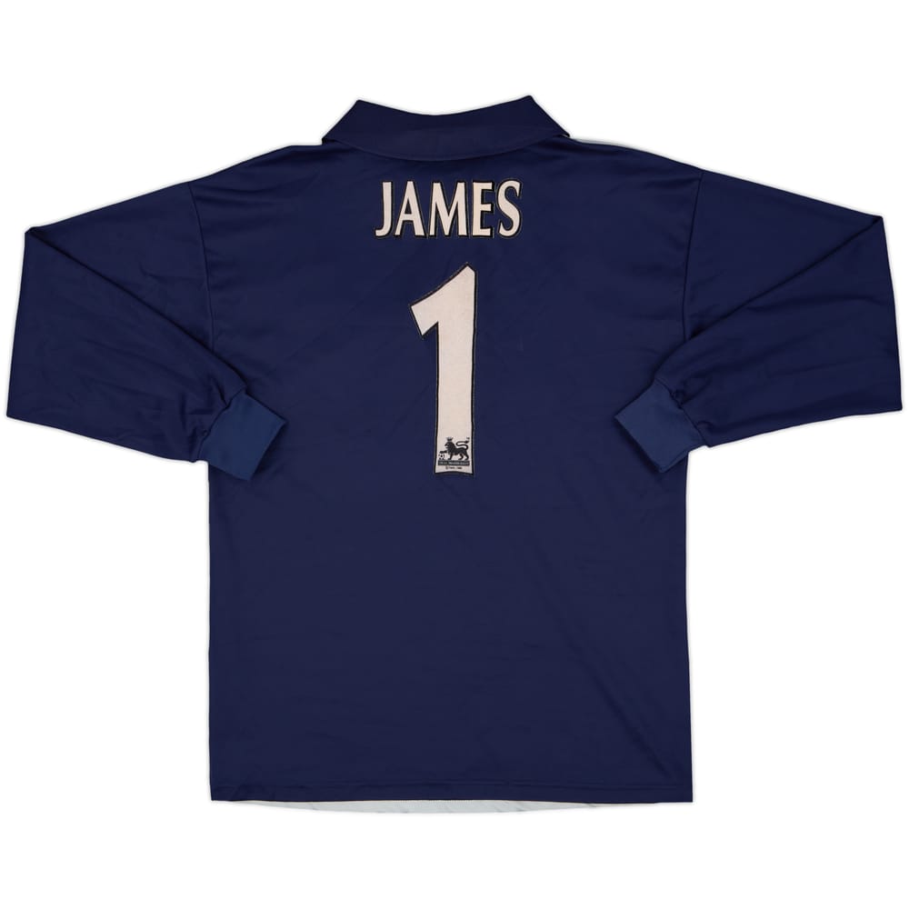 Camiseta de portero del Liverpool 1998-99 James #1 - 6/10 - (S)