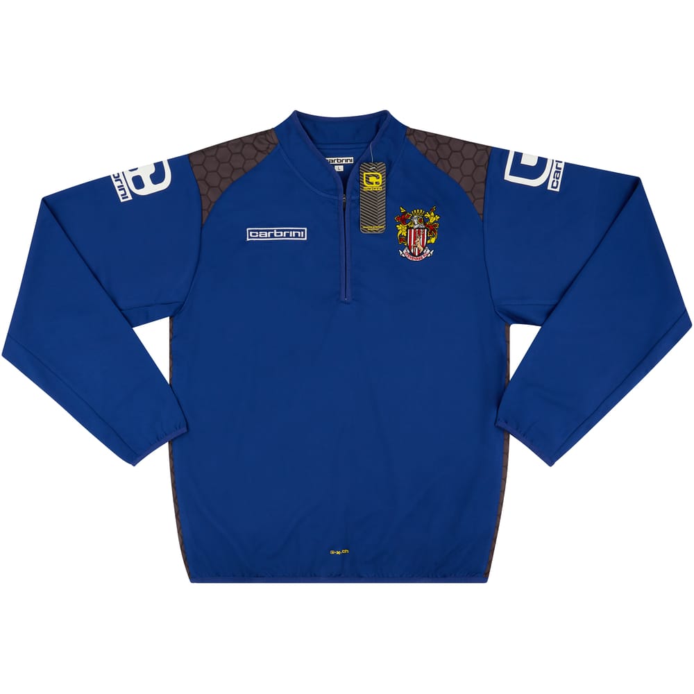 2015-16 Stevenage Carbrini 1/4 Zip Training Top