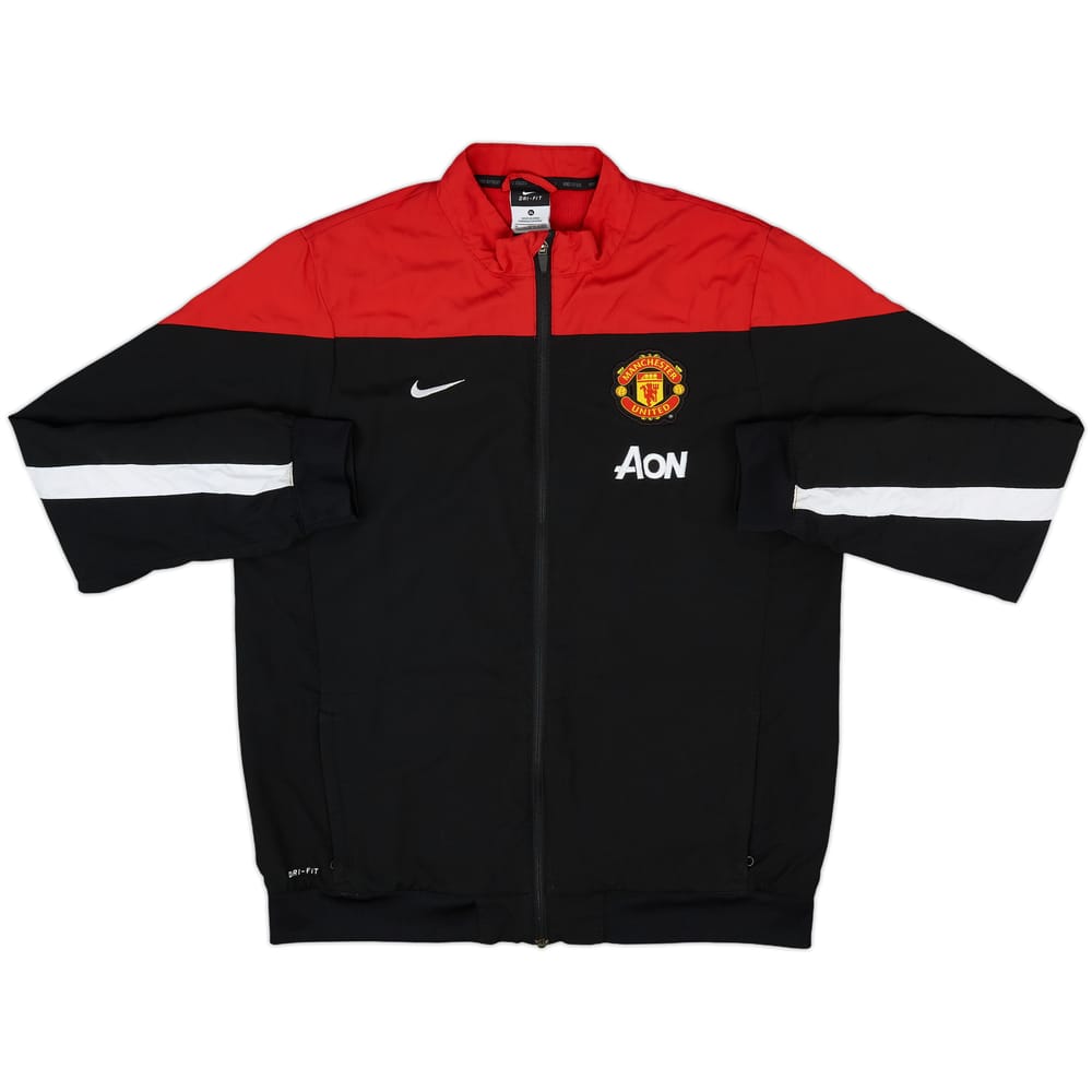 2014-15 Manchester United Nike Track Jacket - 8/10 - (XL.Boys)