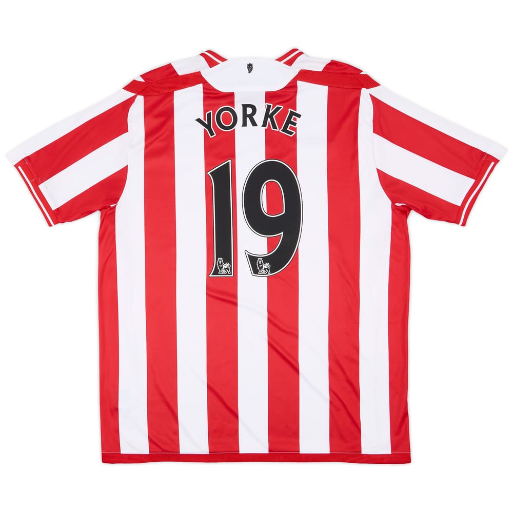 2009-10 Sunderland Home Shirt Yorke #19 - 6/10 - (XL)