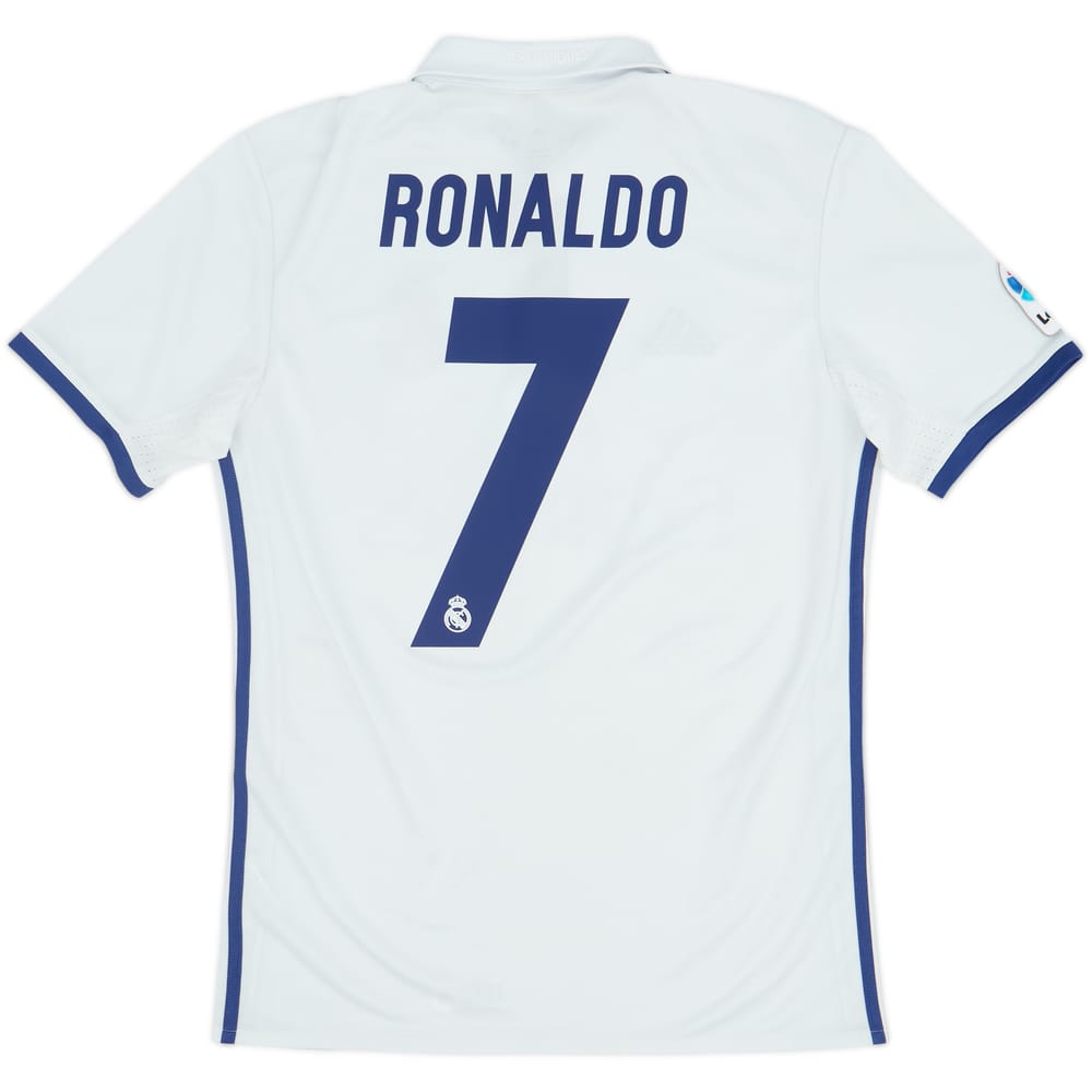 2016-17 Real Madrid Home Shirt Ronaldo #7 - 6/10 - (S)