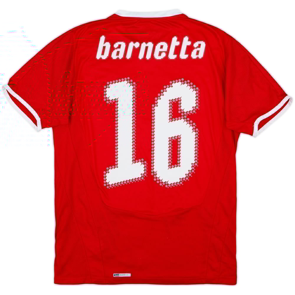 2008-10 Switzerland Home Shirt Barnetta #16 - 7/10 - (S)
